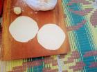 It is very hard to make roti into perfect circles!