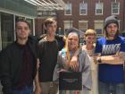 Me with my brothers and mom at my high school graduation