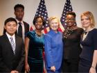 I got to meet Hillary Clinton