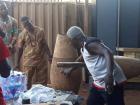 Our drum professor introduced the class to the natural creation of an Ghanaian drum