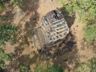 Koh Ker Temple Complex from a drone's eye view