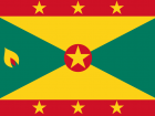 Do you see the nutmeg seed on Grenada's flag?