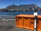 An Argo float in Cape Town harbor (Photo: Tamaryn Morris)