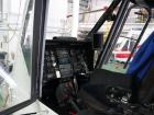 The cockpit of a K-MAX heavy-lifting helicopter