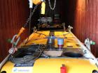 Saab Sabertooth AUV/ROVs securely stowed in a shipping container