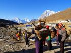 A scene from the two-week hike to Everest Base Camp