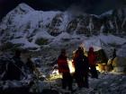 Everest Base Camp at night