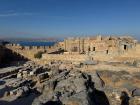 A mix of castle and temple atop the Lindo acropolis