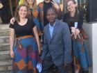 Upon swearing in as a volunteer, I took a photo with my Portuguese tutor group along with our Mozambican instructor, Carlitos