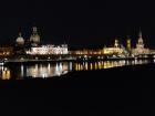 Night photo of Dresden
