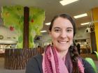 Inside Mosney's combination restaurant & grocery store
