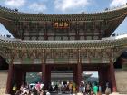 Beautiful Gyeongbok Palace was the first historical site I saw in Seoul