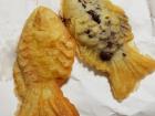 "Bungeoppang" is delicious fish-shaped bread with red bean or cream filling