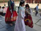 Many women and young girls were dressed in hanbok when I visited Gyeongbuk Palace