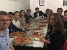 A dinner with student pianists from all over the world