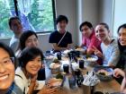 Lunch with Waseda and CSU students