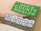 Food labeling that shows the exact county the product was made in, Co. Wicklow 