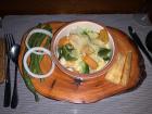 Another meal, this time in the jungle!