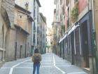 Wandering the streets of Pamplona alone