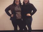 Are you seeing double? This is my twin sister and me! 