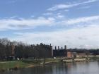 Hampton Court Palace from a distance