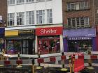 "Shelter", a charity shop that raises funds for homeless people