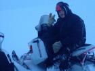 Snowmobiles are a common method of transportation