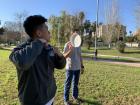 Frisbee on a beautiful day!