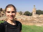 Here I am touring an ancient ruin in Morocco