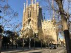 Sunny day for visiting the Sagrada Familia