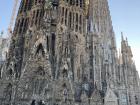 The front side of the Sagrada Familia 