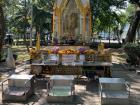 Thailand is primarily Buddhist, so there are shrines everywhere