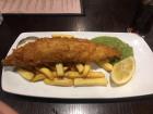 Crispy fish and chips