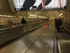 The second-longest escalator in London.