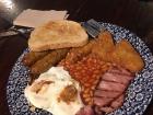 Traditional British breakfast.
