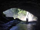 This was one of my favorite trips in Mexico; this is at a waterfall in Palenque, Chiapas