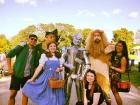 Me and my friends with the cast of The Wizard of Oz