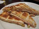 Toasted ham and cheese sandwiches are a common merienda (Source: Twitter @Cadena3Com)