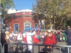 Folk dancers at the Feria de Mataderos (May 25, 2018)