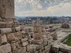 On a school trip, we went to see the Citadel, a famous Roman ruin in Amman