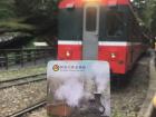 The famous train in Alishan 