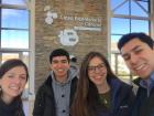Visiting a school with my team in 2018
