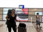 When I arrived in Chile earlier this year!