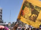 "Chile woke up!" A reference to Chileans taking action after 30 years of frustrations