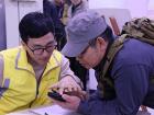 Some volunteers can also help elderly learn to navigate their electronics.