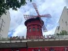 Rive Droite--The famous Moulin Rouge in the Montmarte neighborhood, site of many movies