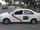 Here's what a taxi looks like in Toledo, Spain