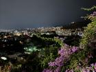 View of Cali at night from La Iglesia San Cayetano - Impresionante!