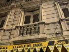 La Calle Del Sabor, one of the popular streets that gets filled with people on Friday nights