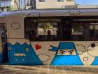 A special train design for seeing Mt. Fuji